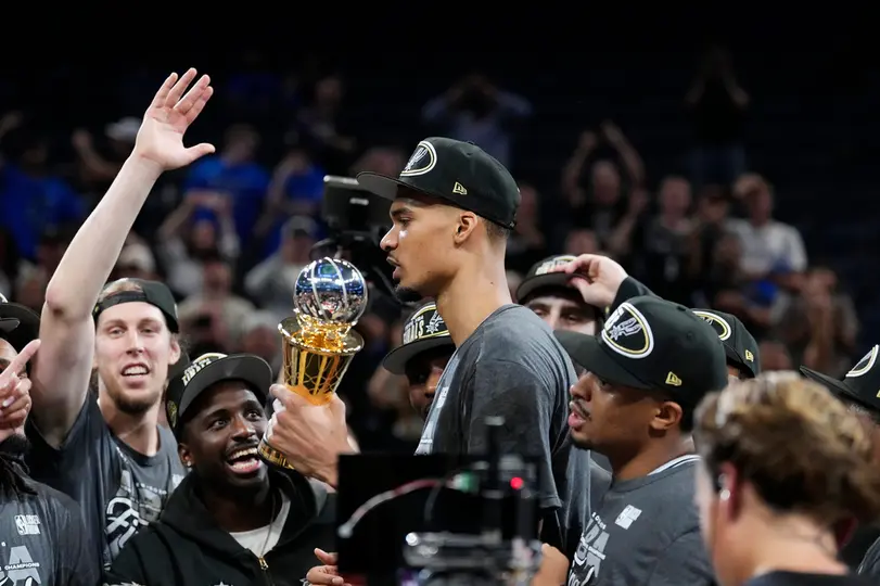 Victor Wembanyama campeón con San Antonio | AP