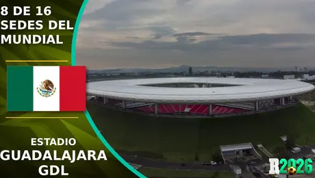 Estadios y sedes mundialistas: Estadio Akron (Estadio Guadalajara)