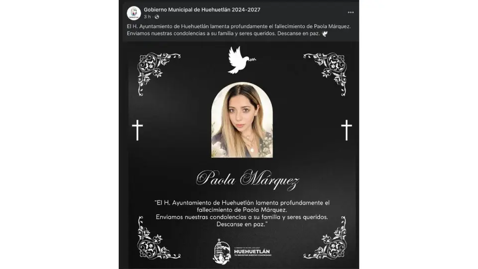 La noticia del fallecimiento de Paola Márquez provocó una ola de reacciones entre seguidores y creadores de contenido en redes sociales./ RS