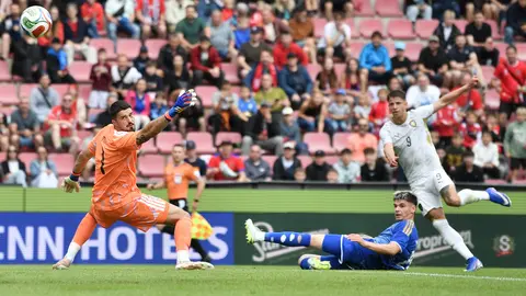 Gol de Chequia ante Kosovo | AP
