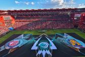 ¿La mejor afición? Tifo hace estremecer la previa de la Final de Concachampions en el Nemesio Diez