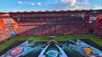 ¿La mejor afición? Tifo hace estremecer la previa de la Final de Concachampions en el Nemesio Diez