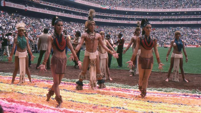 El Estadio Azteca, en la inauguración en México 1986. l MEXSPORT