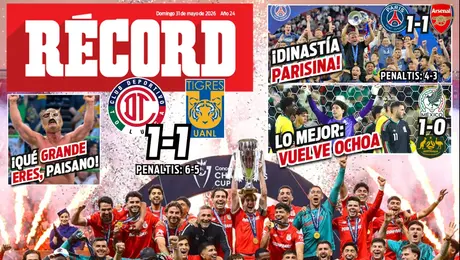 Portada RÉCORD 31 de mayo de 2026