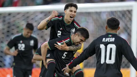 México celebra gol ante Australia l IMAGO7