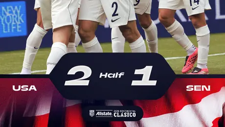 ¡Listos para el Mundial! Estados Unidos vence a Senegal
