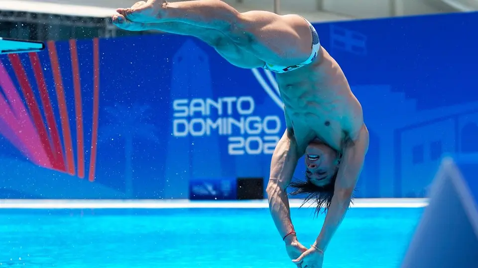 Osmar Olvera en los Juegos Centroamericanos y del Caribe Santo Domingo 2026 | AP