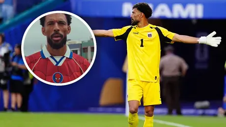 ¡Vozinha into the Spiderverse! El portero de Cabo Verde se viste como el superhéroe arácnido