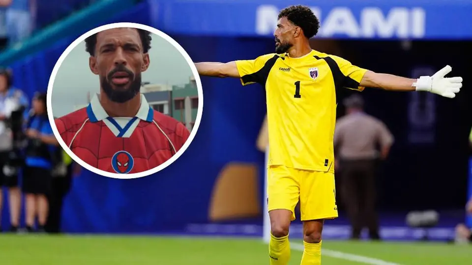 ¡Vozinha into the Spiderverse! El portero de Cabo Verde se viste como el superhéroe arácnido
