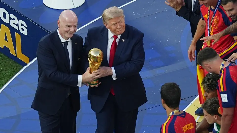 Donald Trump y Gianni Infantino en la Copa del Mundo 2026 | AP