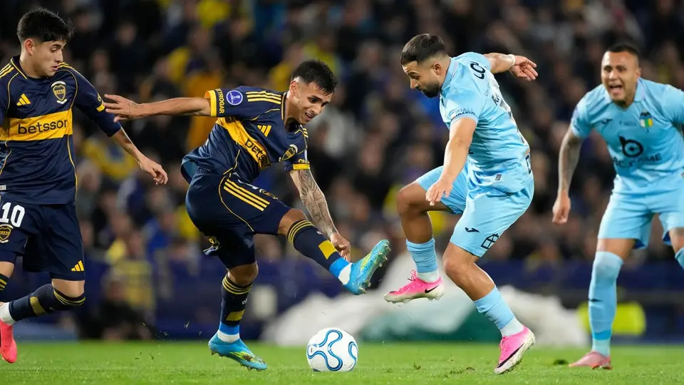 Partido de Boca Juniors contra O'Higgins en la Copa Sudamericana | AP