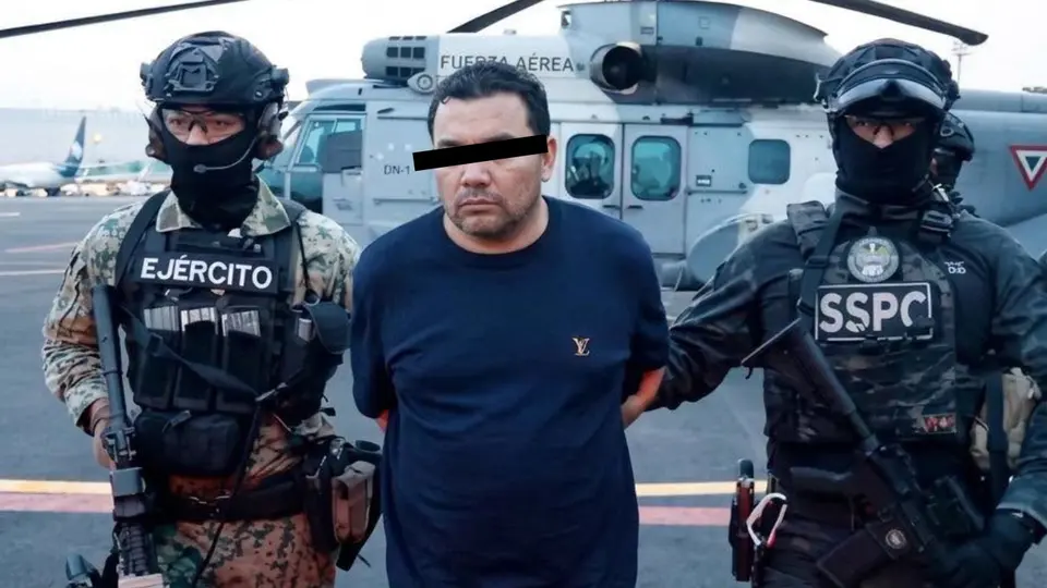 Ramón Ángel ’N’ fue detenido por integrantes de las fuerzas federales y del Ejército Mexicano / Especial