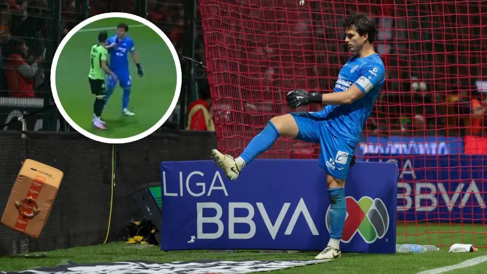 ¡Problemas fronterizos! Sebastián Jurado se encara con Guilherme Castilho tras goleada ante Toluca