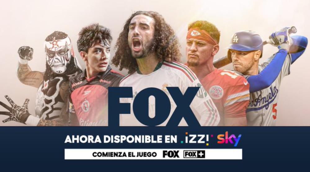 FOX toma el lugar que dejó Fox Sports en izzi y Sky