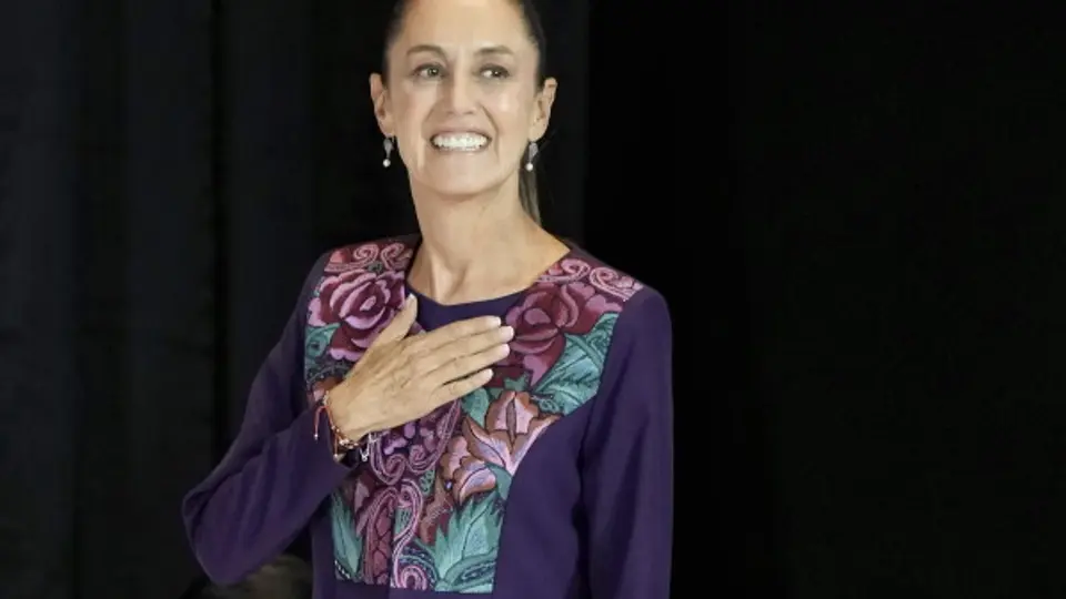 Sheinbaum cerrará su gira de rendición de cuentas con un acto en el Zócalo de la Ciudad de México./ AP