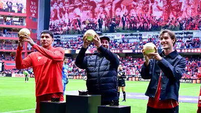 Toluca presume sus Balones de Oro antes del duelo ante Juárez