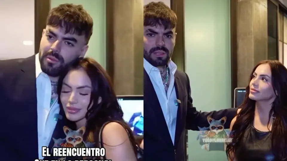 Después de aproximadamente seis meses sin verse, Claudia y Adriano Zendejas volvieron a encontrarse frente a las cámaras / Especial