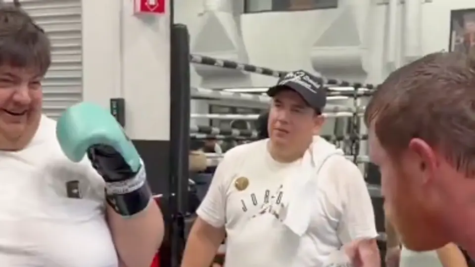 Canelo Álvarez y Paulo Chavira | CAPTURA DE PANTALLA