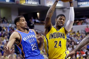 Pacers logra apretado triunfo sobre el Thunder