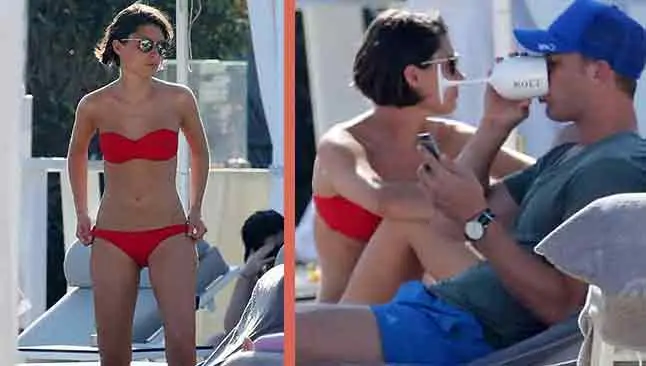 Neuer disfruta de su esposa en Mykonos