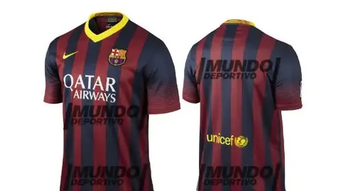 Filtran nueva playera del Barcelona