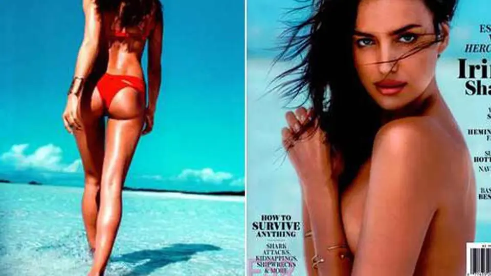 Irina Shayk, 'exquisita' para revista
