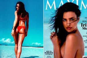 Irina Shayk, 'exquisita' para revista