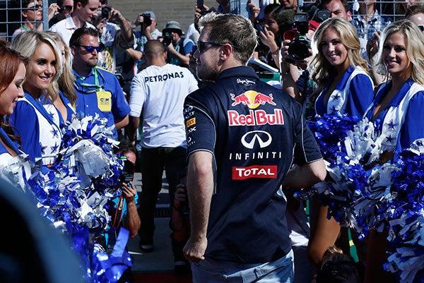 Las chicas más bellas en el GP de EU
