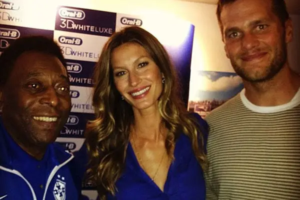 Gisele Bündchen hizo vibrar el Brasil vs Portugal