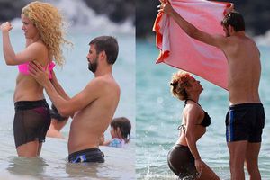 Piqué y Shakira terminan sus vacaciones en Hawai