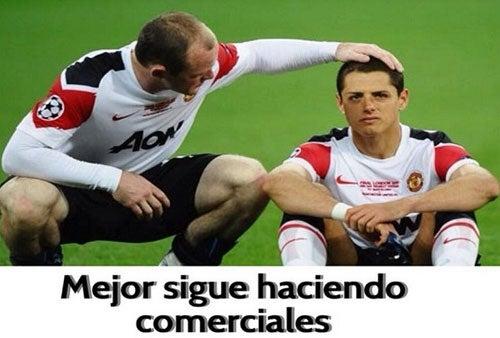 Rooney le dio su apoyo al Chicharito | ESPECIAL