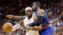 LeBron guía triunfo del Heat sobre Knicks