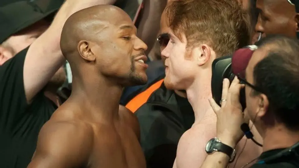 Mayweather Jr. y 'Canelo' Álvarez, listos para la pelea del año