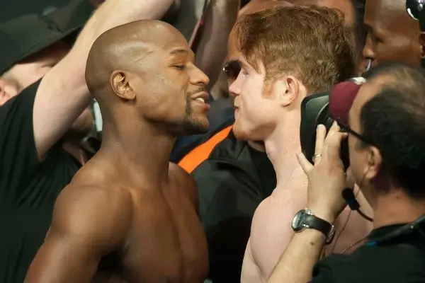 Mayweather Jr. y 'Canelo' Álvarez, listos para la pelea del año