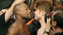 Mayweather Jr. y 'Canelo' Álvarez, listos para la pelea del año