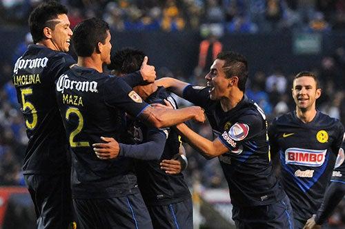 América festeja el primero en el Volcán | MEXSPORT