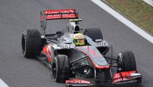 Checo Pérez sufre choque y queda fuera de la P2