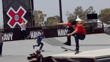 Leticia Bufoni se llevó el Skate Street femenil