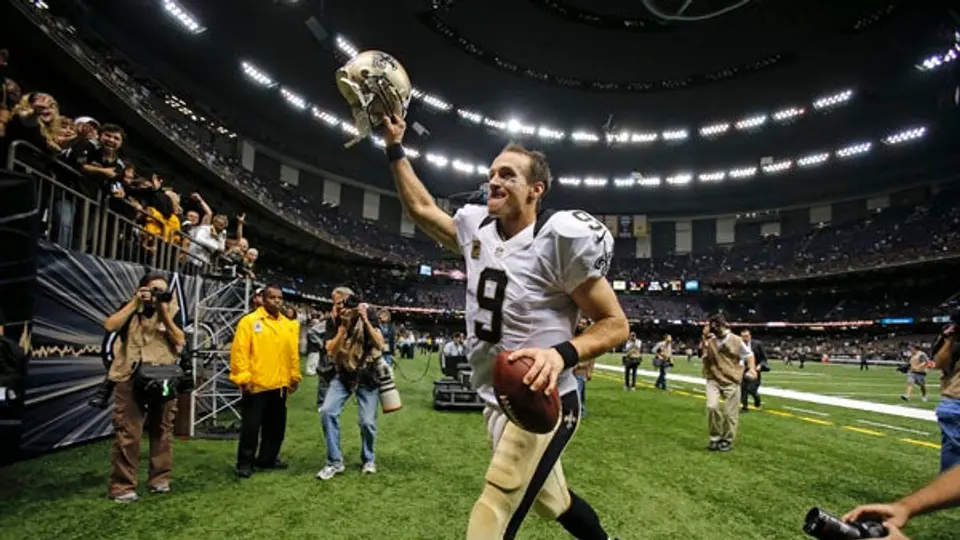 Drew Brees, clave en la victoria de Nueva Orleans