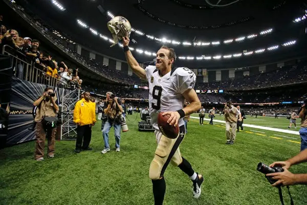 Drew Brees, clave en la victoria de Nueva Orleans