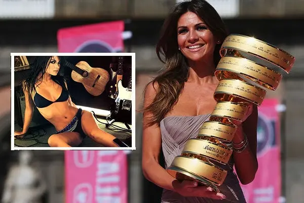 Alessia Ventura, la madrina del Giro de Italia
