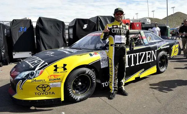 Rubén Pardo logra Pole Position en Nascar Toyota Series