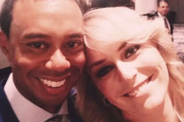 Lindsey Vonn va con su 'Tigre' a todas partes...