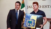 'Canelo' Álvarez invita al gobernador de Jalisco a su pelea