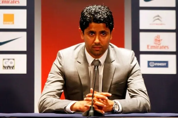 Nasser Al-Khelaifi, dueño del PSG y dirigente del EFC| AP