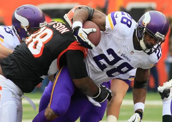 Peterson es duda para último partido de la temporada