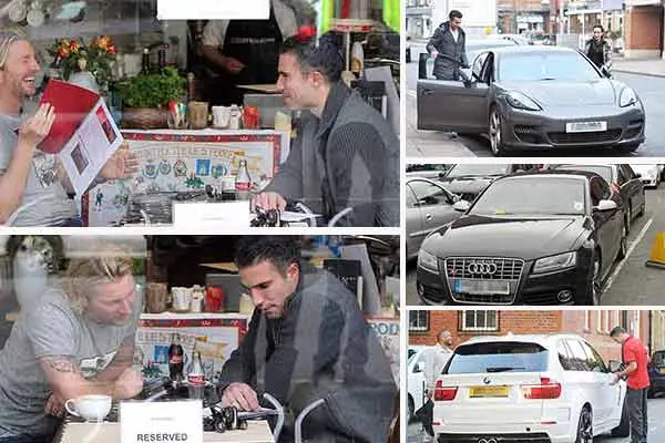 "Toma el llavero Van Persie y enséñame tu cochera"
