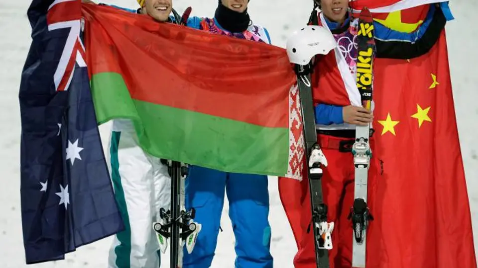 Bielorrusia vuelve a conseguir oro en esquí acrobático