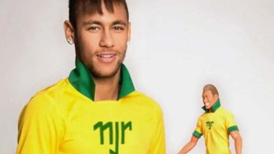 Neymar, todo un 'muñeco'