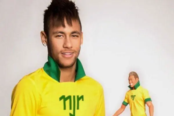 Neymar, todo un 'muñeco'